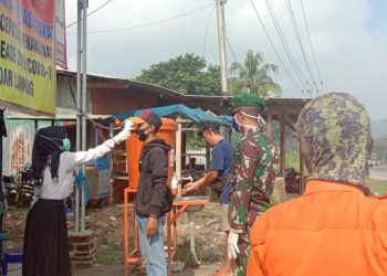 TNI Cegah Penyebaran Corona,  Jaga Perbatasan Kota