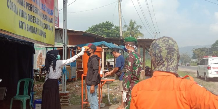 TNI Cegah Penyebaran Corona, Jaga Perbatasan Kota