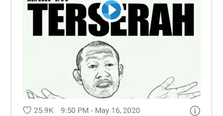 Lagu Terserah Viral, Kritik Pemerintah