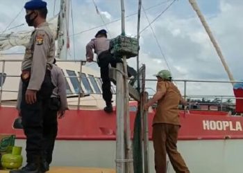 Perompak Gasak Kapal Asing di Perairan OKI Ogan Komering Ilir