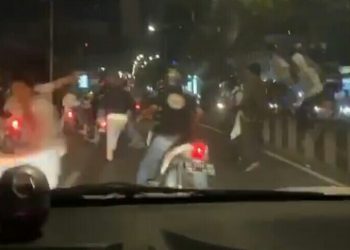 Video Tawuran Pelajar Viral,  Polisi Tangkap 11 Pelajar