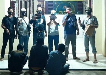 Polsek Kedondong Tangkap Tangan Oknum LSM Peras Aparat Desa
