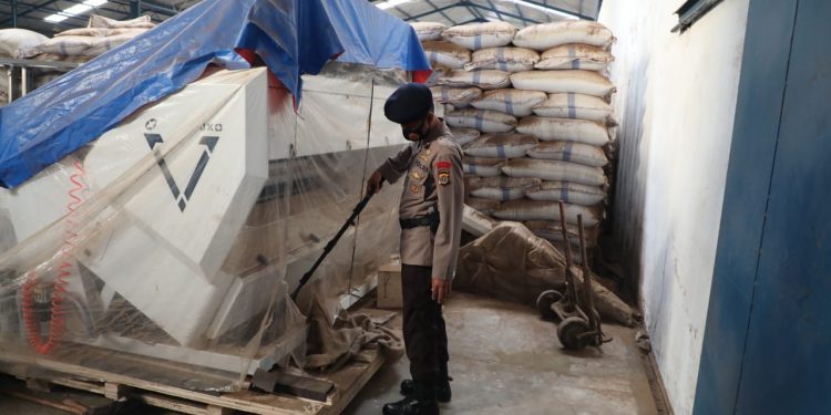 Unit Jibom Sterilkan Perusahaan Kopi Sambut Kunjungan Kaesang ke Lampung