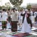 Gubernur Arinal dan Keluarga Sholat Idul Adha 1441 H di PKOR Way Halim