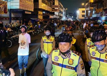 Kurang Disiplin di Jalan Raya, Satlantas Patroli Ratusan Pesepeda