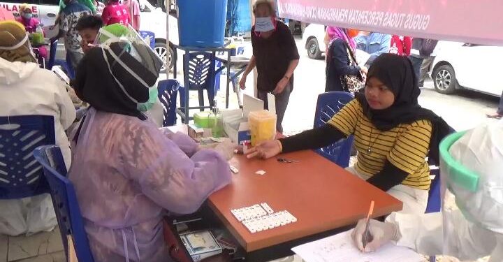 Bandar Lampung Gelar Rapid Test Massal di Pasar Tradisional
