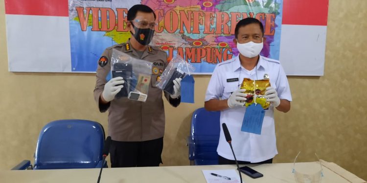 Oknum Polisi Broker Sabu 1 Kg Dibekuk BNN Lampung