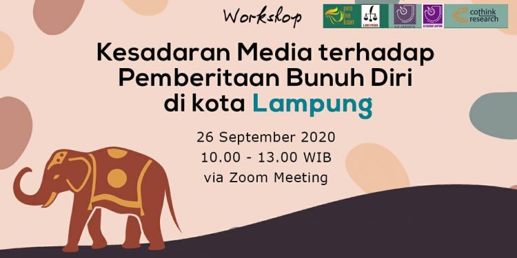 AJI Jakarta-AJI Bandar Lampung Gelar Workshop Pedoman Pemberitaan Bunuh Diri