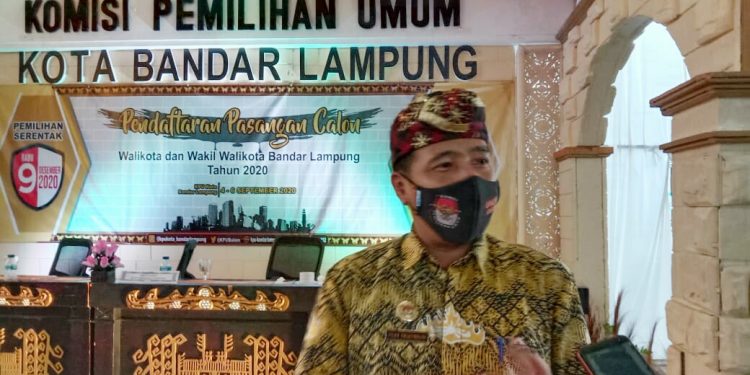 KPU Nyatakan 3 Pasang Bakal Calon Pilwakot Bandar Lampung Memenuhi Syarat