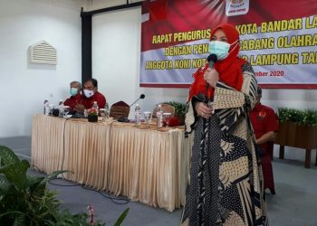 Maju Pilkada, Eva Dwiana Cuti Dari Ketua Umum Koni Bandarlampung