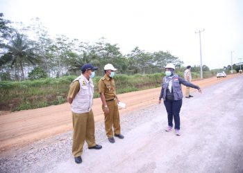 Wagub Nunik Tinjau Sejumlah Ruas Jalan Provinsi 