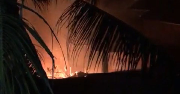 Gedung Sekolah Khusus Anak Autis Terbakar