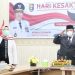 Gubernur Arinal dan Wagub Chusnunia Ikuti Upacara Virtual Peringatan Hari Kesaktian Pancasila