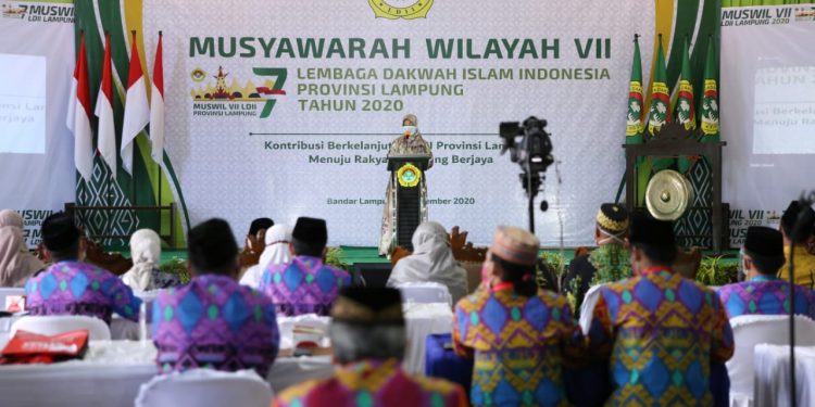 Pemprov Lampung Dorong LDII Kembangkan Sikap Akhlakul Karimah
