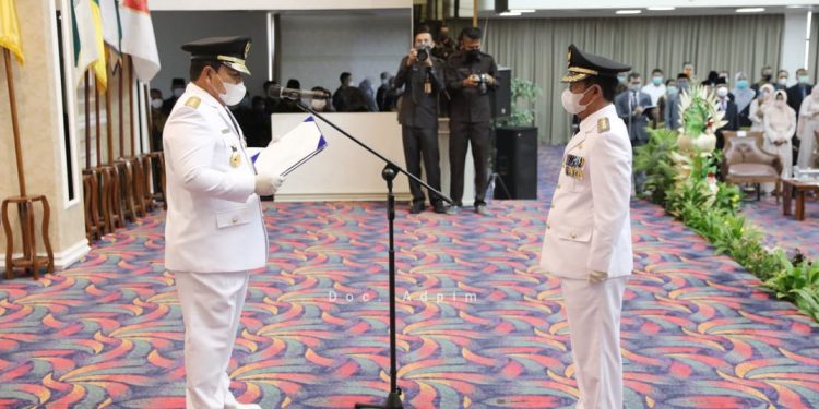 Gubernur Arinal Djunaidi Lantik Budi Utomo sebagai Bupati Lampung Utara 