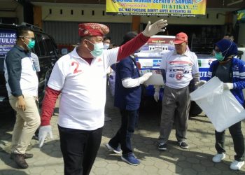 Calon Walikota Bandar Lampung Yusuf kohar Tak Bosan Ingatkan Tim Kampanye dan Warga Terapkan Protokol Kesehatan