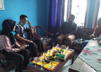 Mahasiswa Unila Kunjungi PWI Lampura