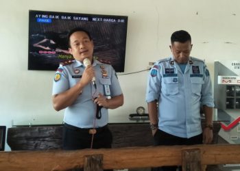 Kepala Rutan Kelas II-B Kotabumi Silaturahmi Dengan Insan Pers