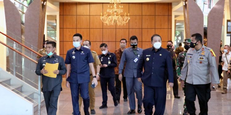 Gubernur Lampung Arinal Djunaidi Pimpin Rapat Koordinasi Kesiapan Pilkada Serentak 2020