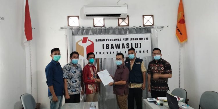 Bawaslu Nyatakan Laporan Dugaan Pelanggaran TSM Calon Bupati dan Wakil Bupati Lamteng Musa Ahmad – Ardito Lengkap