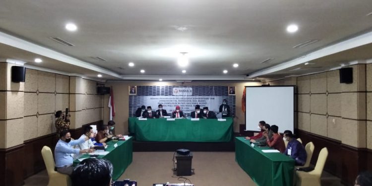 Bawaslu Lampung Gelar Sidang  Dugaan Pelanggaran Pilkada Kota Bandar Lampung 2020