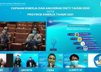 ITERA Raih Empat Penghargaan dalam Anugerah Humas Dikti 2020