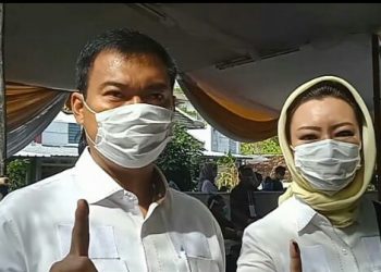 Mencoblos di TPS 06 Sumur Batu, Rycko : Perasaan Tenang Campur Deg-Degan