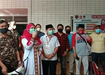 Eva Dwiana Menangis Haru Menang Pilkada Bandar Lampung Dari Hasil Hitung Cepat