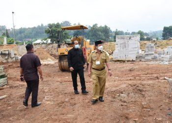 Herman HN Targetkan Pembangunan 8 Kantor Kecamatan Selesai Akhir Januari