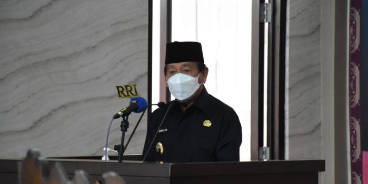 Walikota Bandarlampung Herman HN Tolak Tandatangan Program Pembentukan Peraturan Daerah (Propemperda ) 2021
