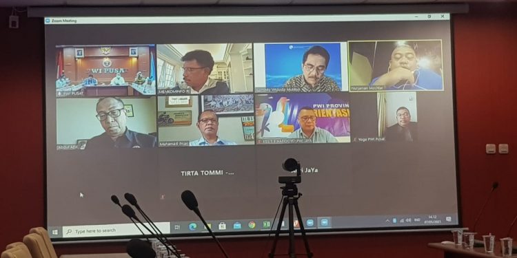 Menkominfo Jhonny G. Plate Sarankan HPN 2021 Full Digital