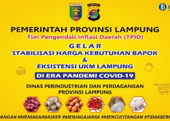 Pemprov Lampung, BI dan TPID Gelar Operasi Pasar, Ini Jadwalnya
