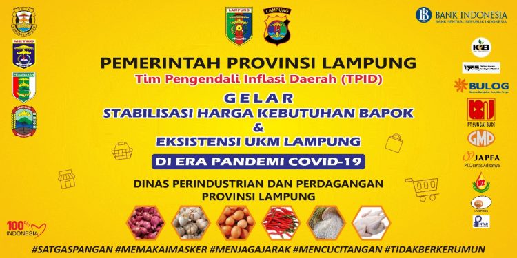 Pemprov Lampung, BI dan TPID Gelar Operasi Pasar, Ini Jadwalnya