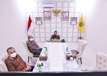 Gubernur Arinal Ikuti Pertemuan Tahunan Industri Jasa Keuangan secara Virtual, yang Dihadiri Presiden