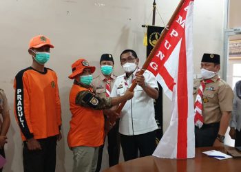 Pramuka Lampung Kirim Relawan ke Lokasi Bencana Mamuju Sulawesi Barat