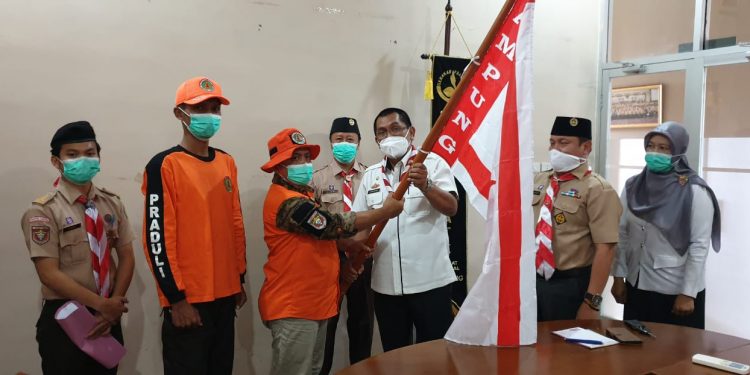 Pramuka Lampung Kirim Relawan ke Lokasi Bencana Mamuju Sulawesi Barat