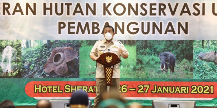 Gubernur Arinal Ingatkan Pentingnya Pelestarian Hutan