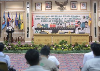 Gubernur Arinal : Gelorakan Semangat K3 Meski di Tengah Pandemi Covid-19