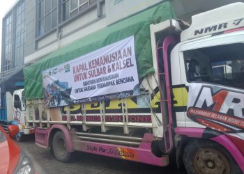 Truk Kemanusiaan ACT Lampung Angkut Bantuan untuk Kalsel dan Sulbar