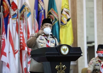 Gubernur Arinal Berharap Pramuka Jadi Garda Depan Pembentukan Karakter Generasi Muda yang Tangguh