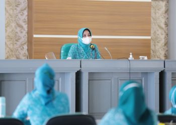 Tim Penggerak PKK Provinsi Siap Bersinergi dengan OPD Hadapi Pandemi Covid-19