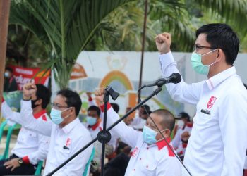 Ketua PRSI Ade Utami Dorong Lampura Miliki Kolam Renang Standar Dunia