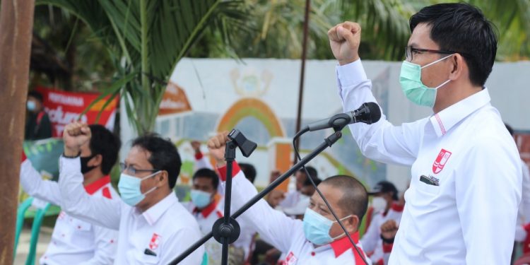 Ketua PRSI Ade Utami Dorong Lampura Miliki Kolam Renang Standar Dunia