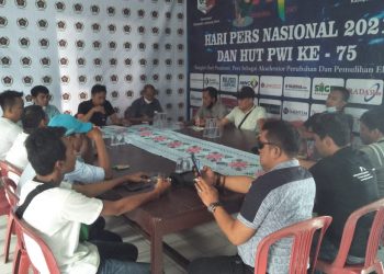 Tok! Evicko Guantara Didapuk Ketua Konferkab ke-7 PWI Lampura