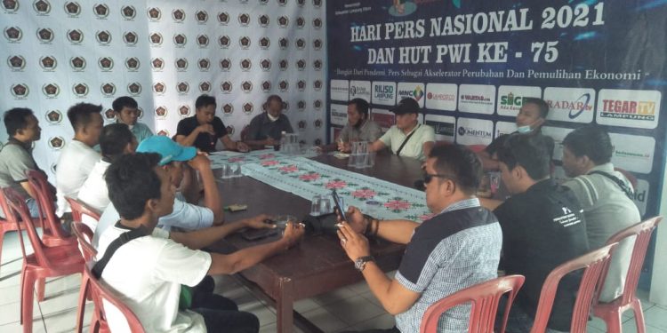 Tok! Evicko Guantara Didapuk Ketua Konferkab ke-7 PWI Lampura