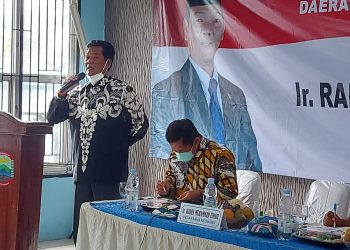 Wakli Ketua III DPRD Lampung Reses di Natar, Sosialisasikan Adaptasi Baru
