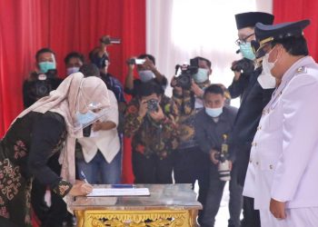 Wagub Nunik : Bupati Dawam Rahardjo dan Wabup Azwar Hadi Selaraskan Program Unggulan Lampung Berjaya di Lampung Timur