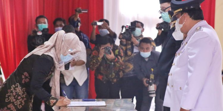 Wagub Nunik : Bupati Dawam Rahardjo dan Wabup Azwar Hadi Selaraskan Program Unggulan Lampung Berjaya di Lampung Timur