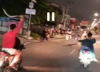 Video Viral Remaja Konvoi Bawa Senjata Tajam Diselidiki Polisi
