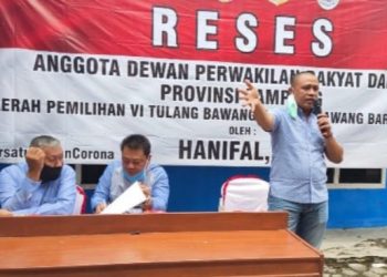 Reses di Tulang Bawang, Hanipal Tampung Keluhan Masyarakat